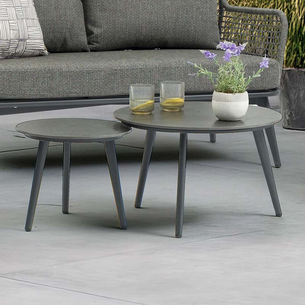Bramblecrest Oregon Garden Lounge Set with 2 Round Coffee Tables image 8