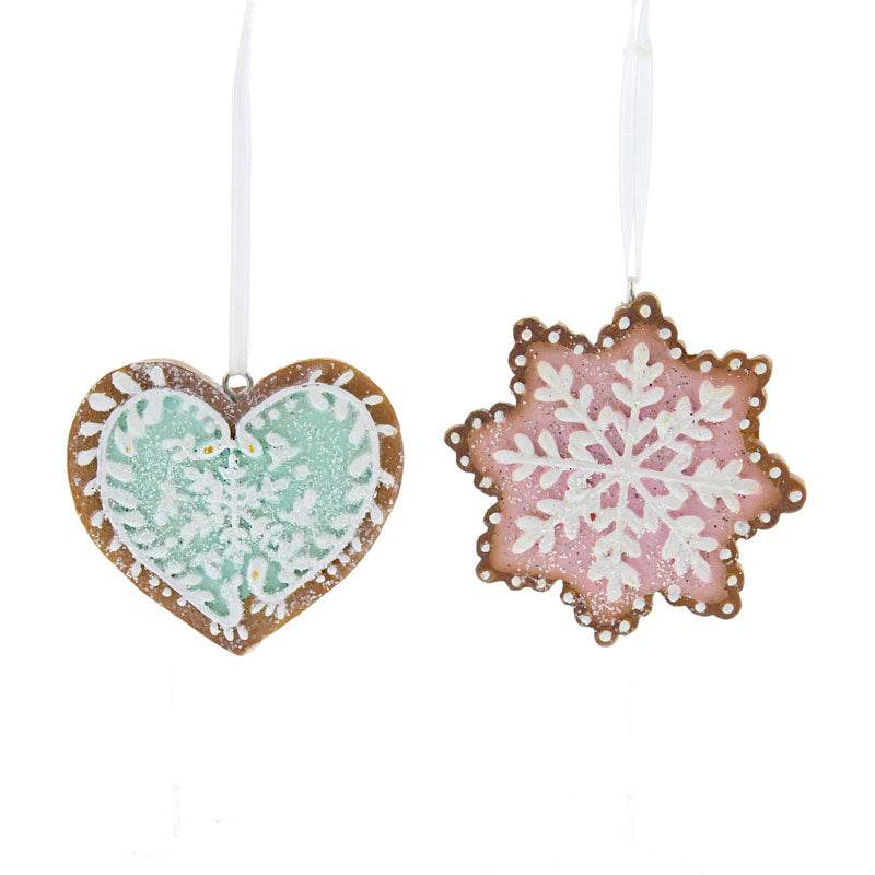 Festive Polyresin Gingerbread Shape (Assorted Designs) image 0