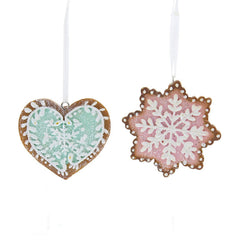 Festive Polyresin Gingerbread Shape (Assorted Designs) image 0