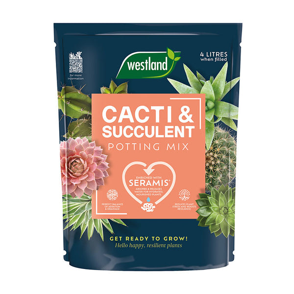 Westland Cacti & Succulent Peat-Free Potting Mix (4 litres) image 0