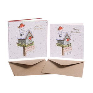 Wrendale Designs Boxed Cards - Please Stop Here (Pack of 8) image 0