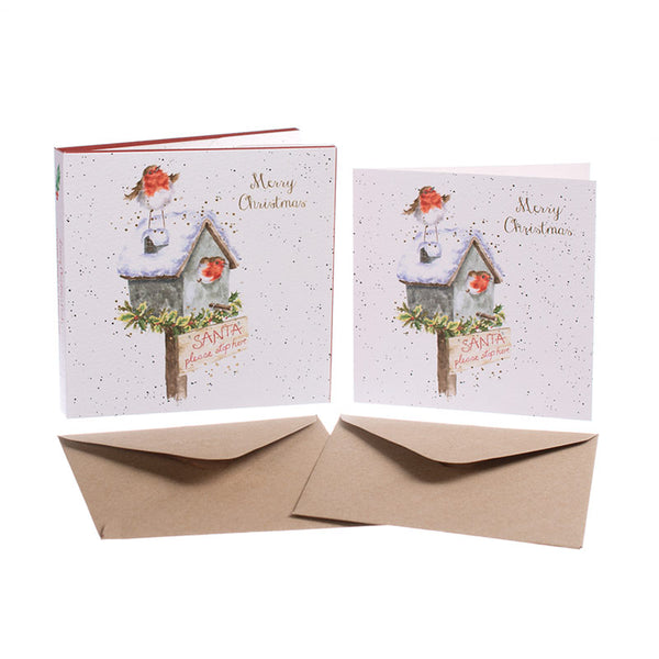 Wrendale Designs Boxed Cards - Please Stop Here (Pack of 8) image 0
