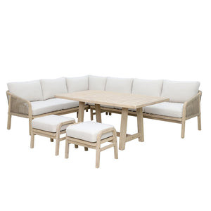 Kettler Cora L-Shape Wooden Corner Set image 9