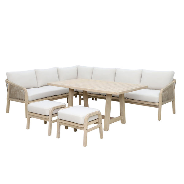 Kettler Cora L-Shape Wooden Corner Set image 9