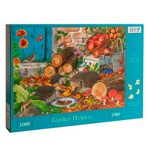 House Of Puzzles Garden Helpers 1000 Piece Jigsaw Puzzle image 1