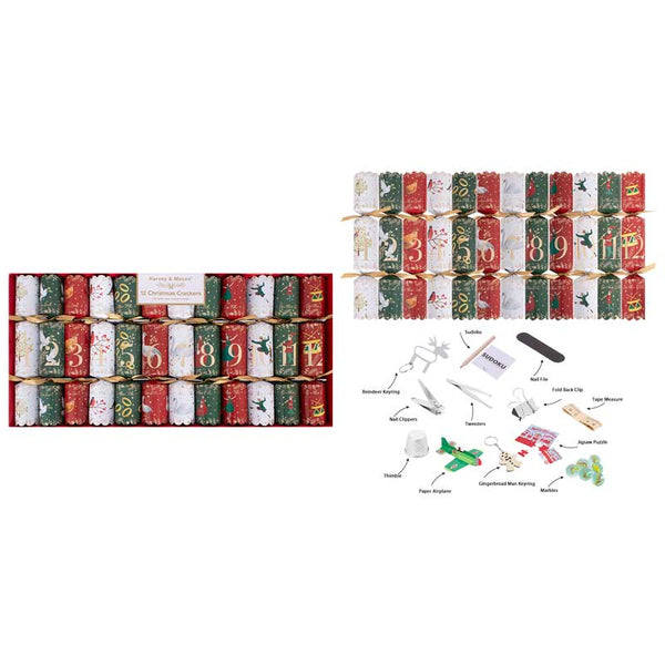 Harvey & Mason 12 Days of Christmas Crackers image 0