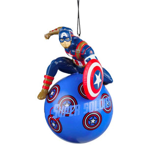 3D Captain America Bauble image 0
