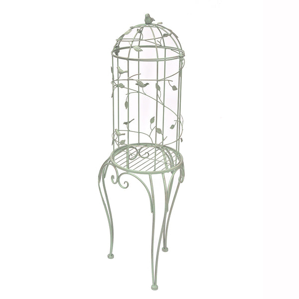 Birdcage Metal Planter with Stand image 2