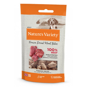 Nature's Variety Freeze Dried Meat Bites - Beef image