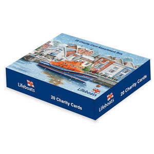RNLI Lifeboats Charity Christmas Card Assortment Box (Pack of 20) image 0
