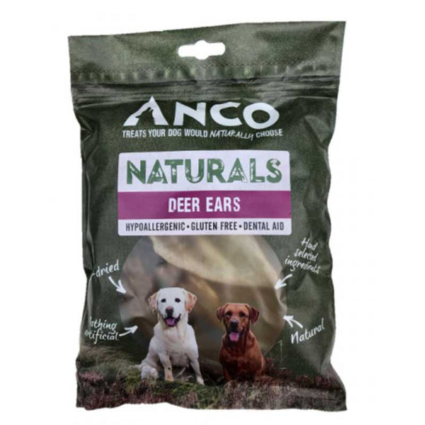 Anco Naturals Deer Ears Dog Treats image 0