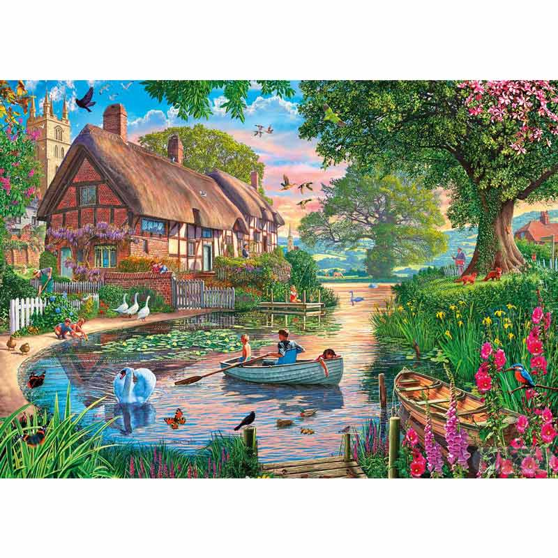Gibsons Golden Hour 1000 Piece Jigsaw Puzzle image 0