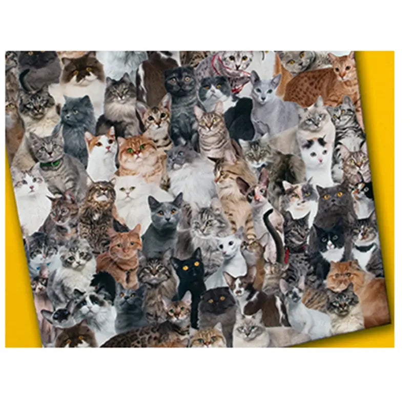 The World's Most Difficult Cats 529 Piece Jigsaw Puzzle image 0