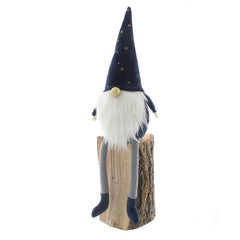 Festive Blue Christmas Gonk with Dangly Legs image 0