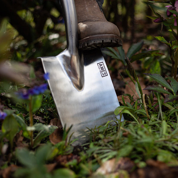 AMES Border Spade Stainless Steel image 1