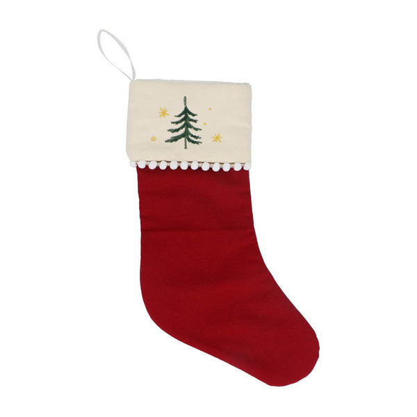 Gisela Graham Stocking with Tree image 0