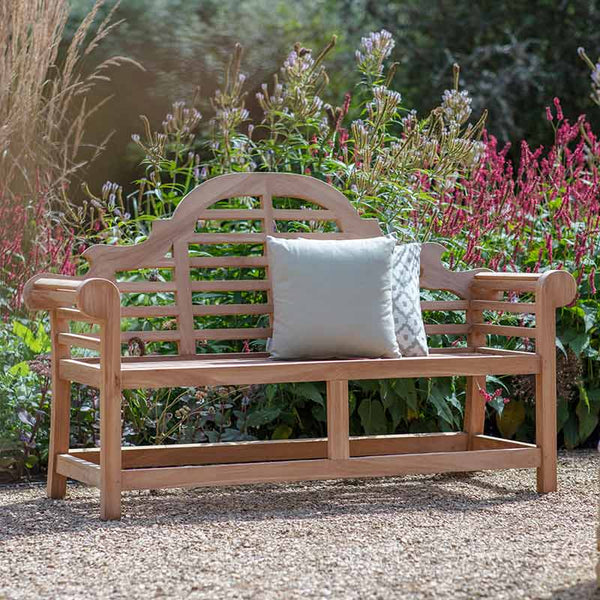 Bramblecrest Wooden Lutyens Style Bench - Seats 2-3 image 0