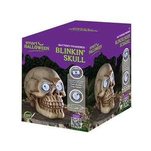 Blinkin€™ Skull Halloween Decoration image 2