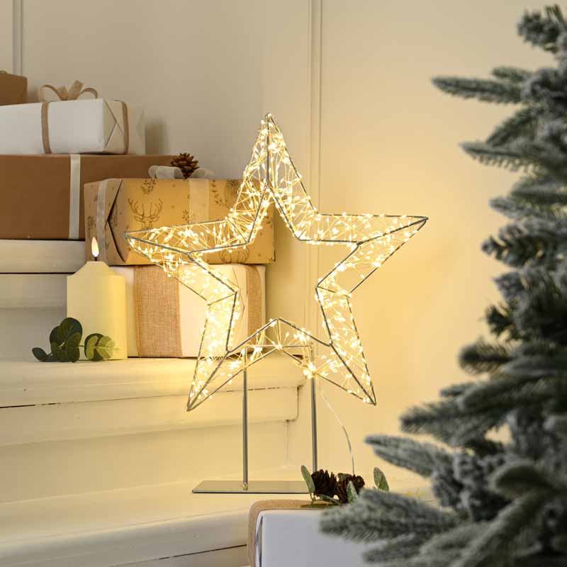 Festive Dewdrop Star on Stand image 0