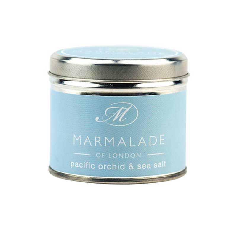 Marmalade Pacific Orchid & Sea Salt Tin Candle image 0