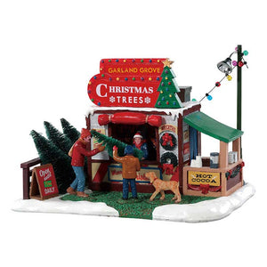 Lemax Garland Grove Tree Lot image 0