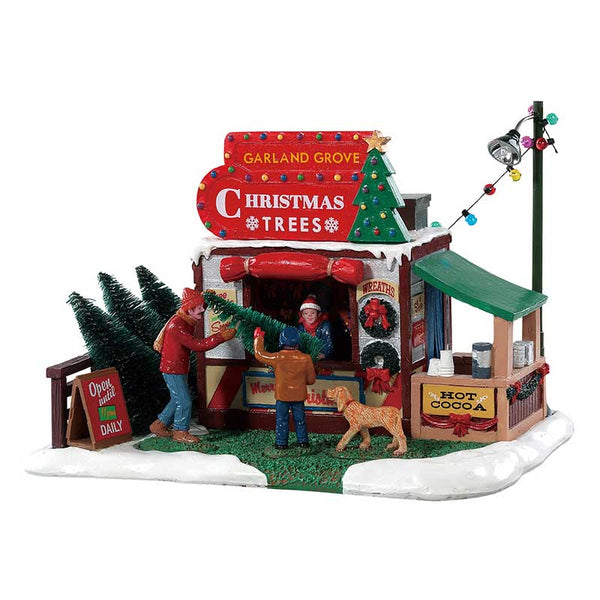 Lemax Garland Grove Tree Lot image 0