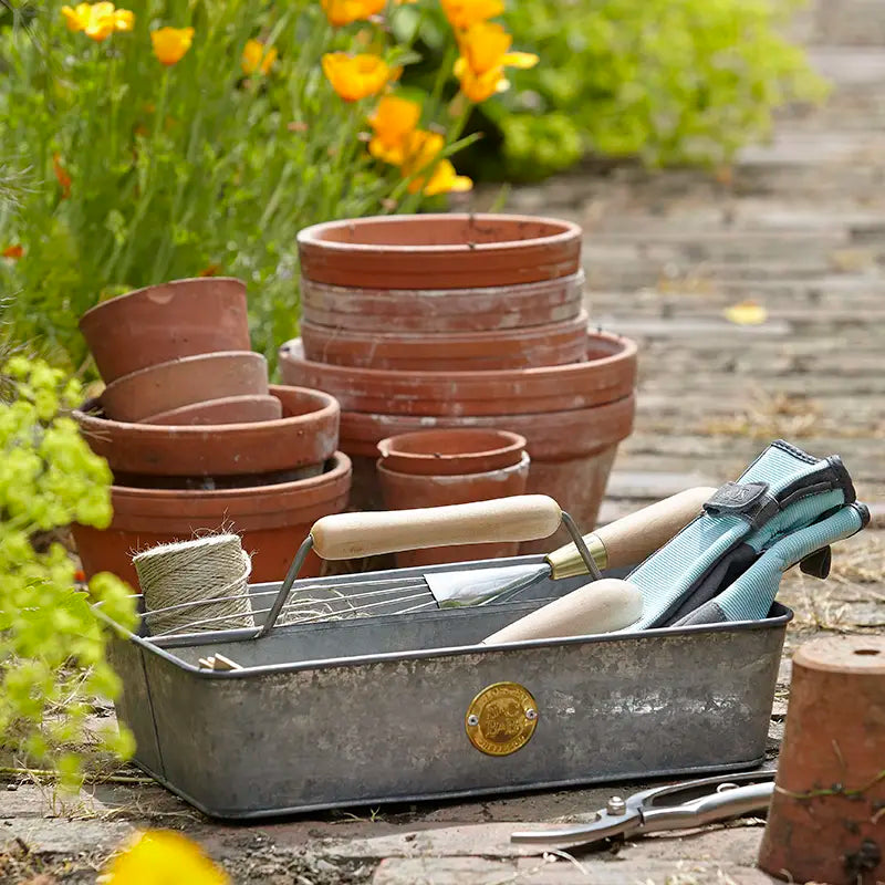Burgon & Ball Sophie Conran Galvanized Trug image 0