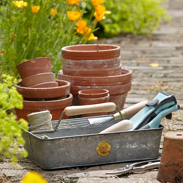 Burgon & Ball Sophie Conran Galvanized Trug image 1