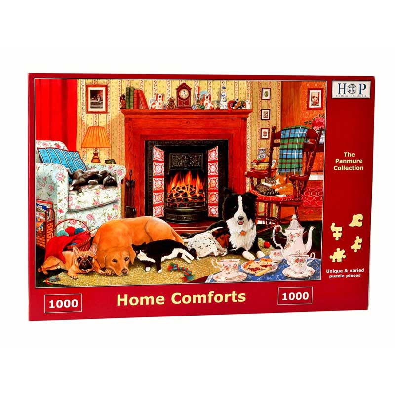 House Of Puzzles Home Comforts 1000 Piece Jigsaw Puzzle image 0