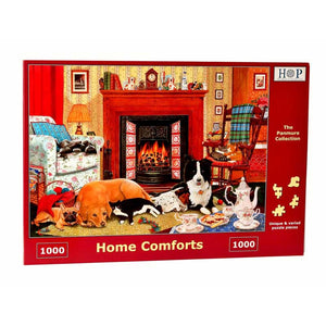 House Of Puzzles Home Comforts 1000 Piece Jigsaw Puzzle image 1