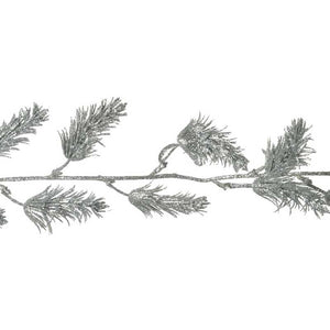 Everlands Silver Glitter Garland (Assorted Designs) image 2