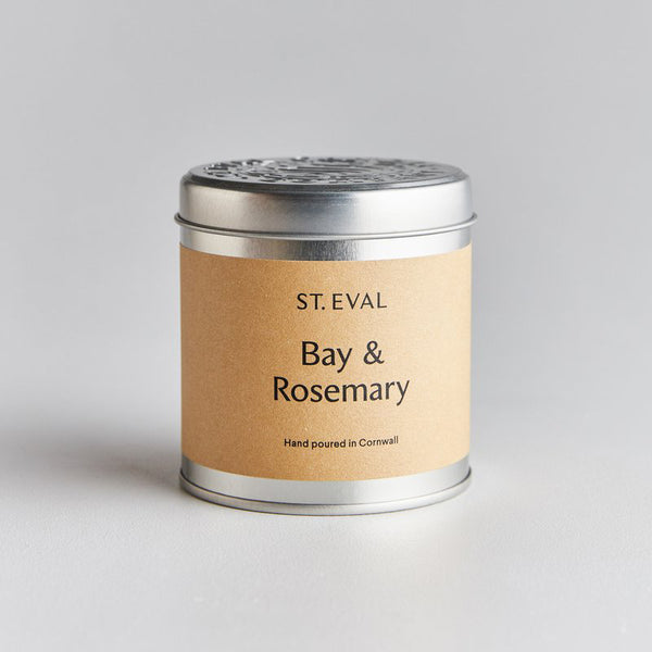 St. Eval Bay & Rosemary Tin Scented Candle image 0