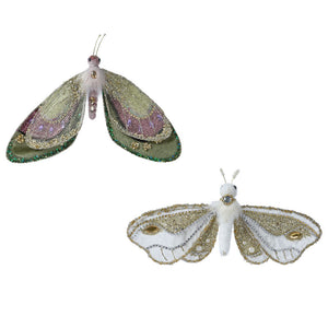 Decoris Glitter Moth (Assorted Designs) - 32cm image