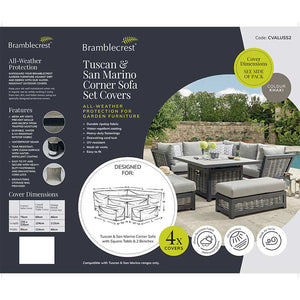 Bramblecrest Covers for Tuscan or San Marino Corner Sofa Set image 1