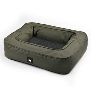 Extreme Lounging Mini B-Dog Bed, Forest Green image 0