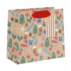 Glick Whimsical Kraft Gift Bag image 2