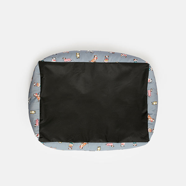 Joules Rainbow Dogs Box Bed image 4