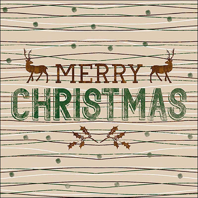 Ambiente Paper Napkins - Classy Christmas (Pack of 20) image 0