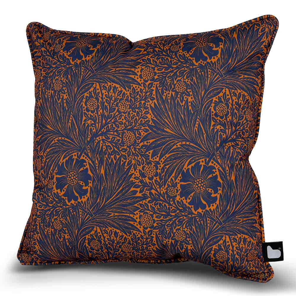 Extreme Lounging B-Cushion William Morris Art Collection, 43 x 43cm – Floral Rust image 0