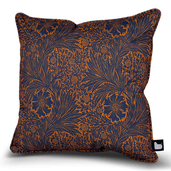 Extreme Lounging B-Cushion William Morris Art Collection, 43 x 43cm – Floral Rust image 0