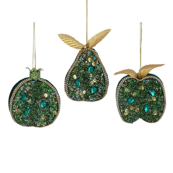 Gisela Graham Green Half Fruit (Assorted Designs) image 0