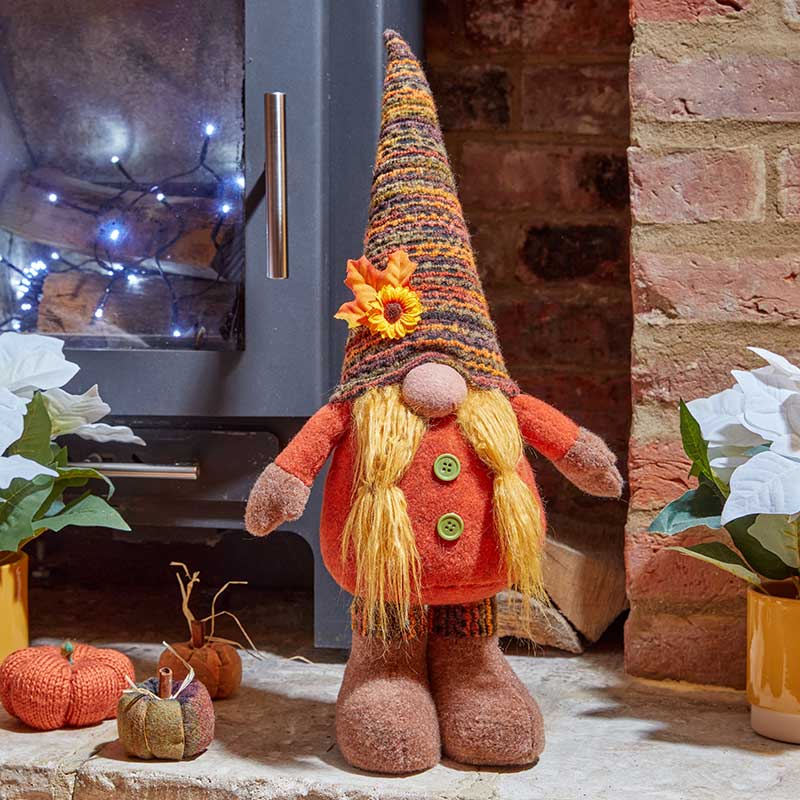 Mr and Mrs Maple Autumnal Standing Gonks image 0