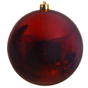 Decoris XL Shatterproof Bauble in Oxblood image 0