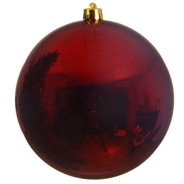 Decoris XL Shatterproof Bauble in Oxblood image 0