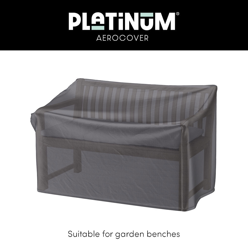 Platinum Aerocover for Garden Bench – 160 x 75cm image 0