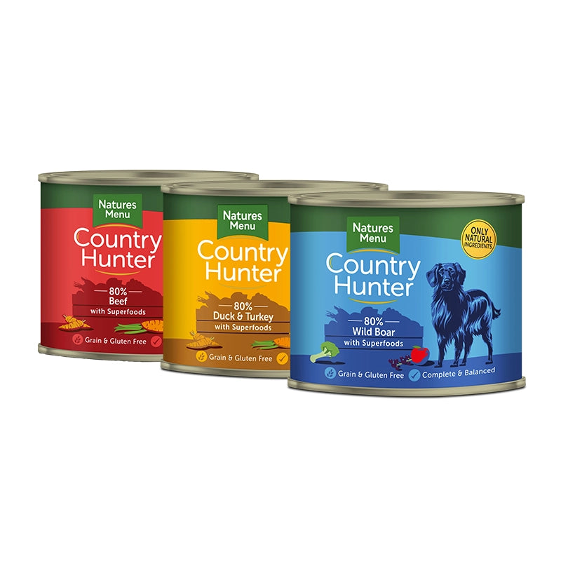 Natures Menu Country Hunter with Superfoods 600g Can image 0