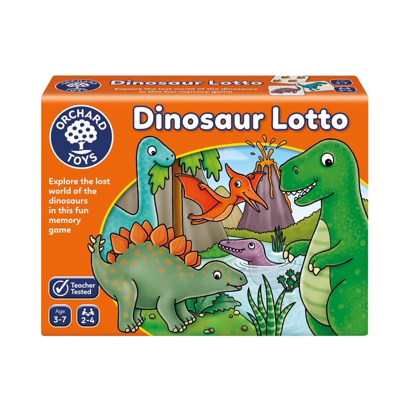 Orchard Toys Dinosaur Lotto Matching Game image 0