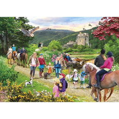 Gibsons Highland Hike 1000 Piece Jigsaw Puzzle image 0