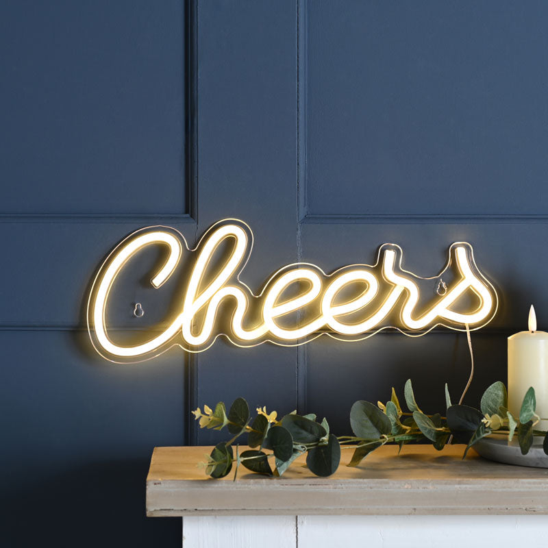 Festive Cheers Neon Sign image 0