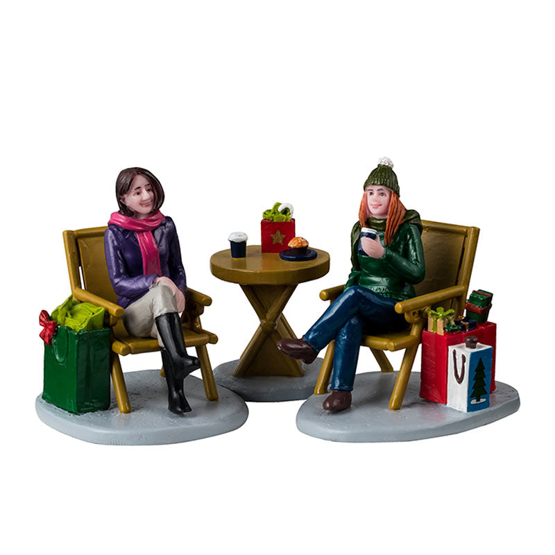 Lemax Christmas Shopping Break (Set of 3) image 0